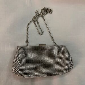 Glint Elegant Silver Chain Clutch Party Formal Small Bag Chain Strap Nordstrom